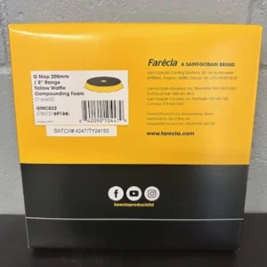 Farécla G Mop waffle yellow compounding foam pad