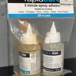 Rapid Cure 5 minute epoxy adhesive - 250ml pack